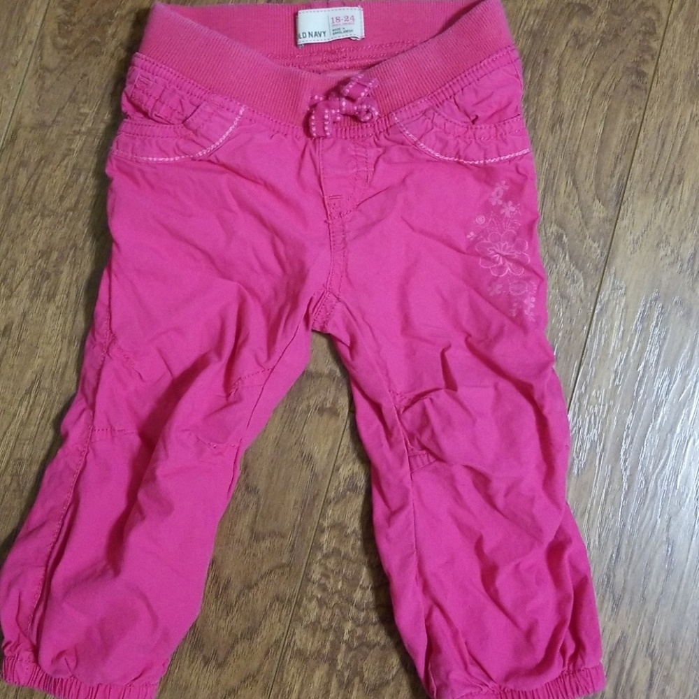 Lined pants